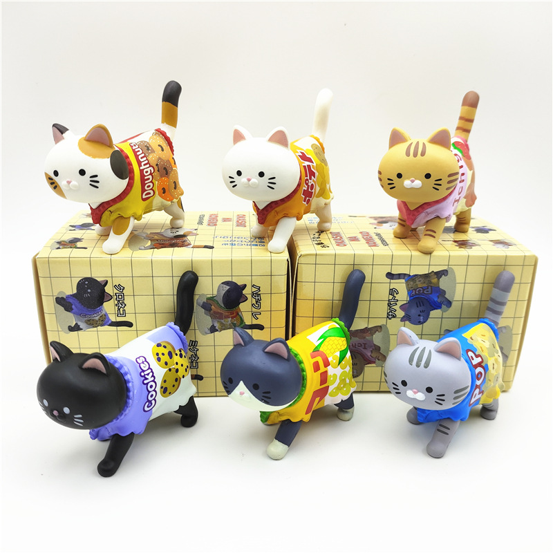 Cute Cat Blind Box Wearing Can - đánh giá và giá Japanese Snacks
