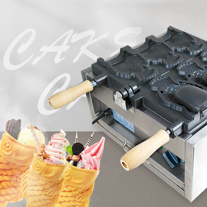 Commercial taiyaki machine 3-h - đánh giá và giá Japanese Snacks