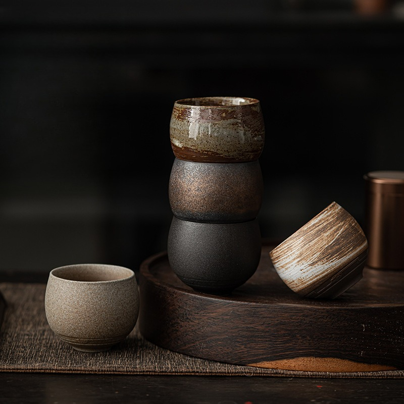 Kung Fu Tea Set Japanese Stone - đánh giá và giá Japanese Pottery